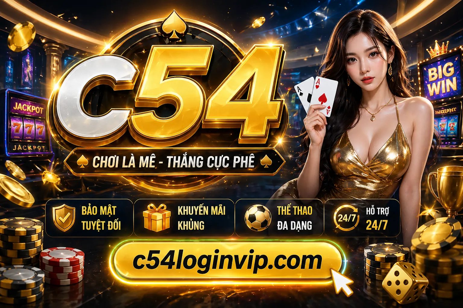 Hình ảnh nền đăng nhập Rikvip Code với hiệu ứng ánh sáng xanh vàng